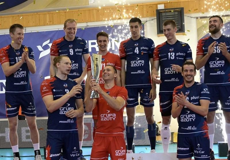 سوپرکاپ والیبال لهستان، یاران عبادی پور نایب قهرمان شدند